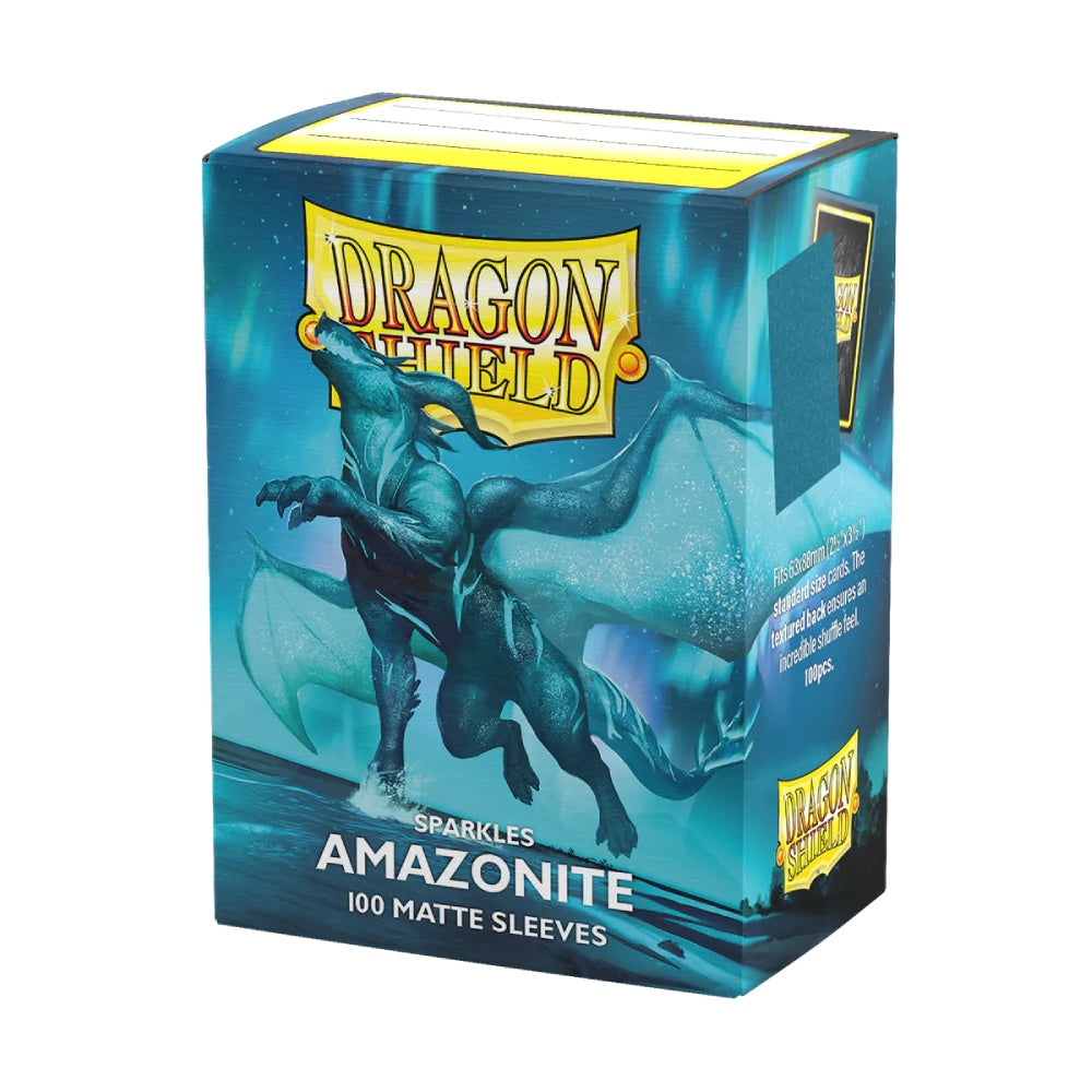 Dragon Shield: Sleeves Matte Sparkles: Amazonite