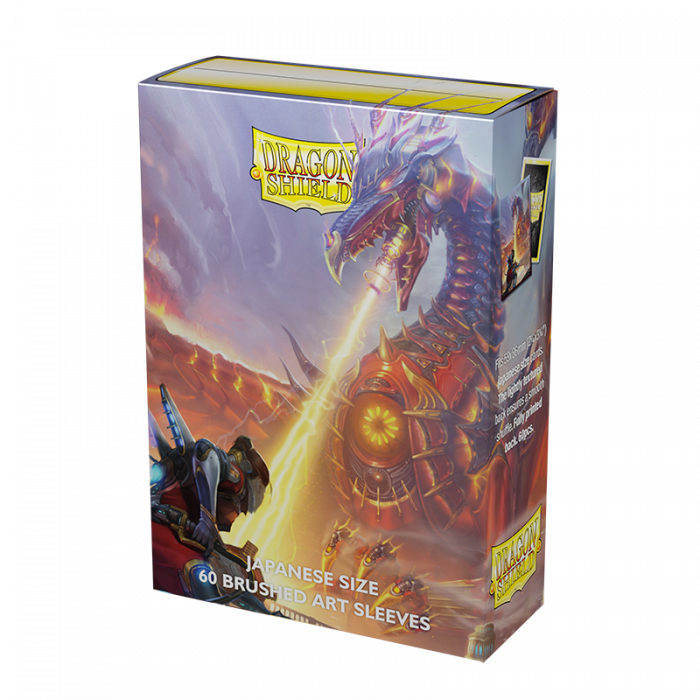 Dragon Shield: Japanese Size Sleeves Brushed Art Bolt Reaper