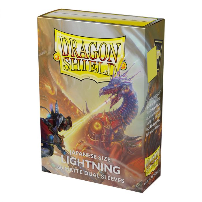 Dragon Shield: Japanese Size Sleeves Matte Dual Lightning (Ailia)