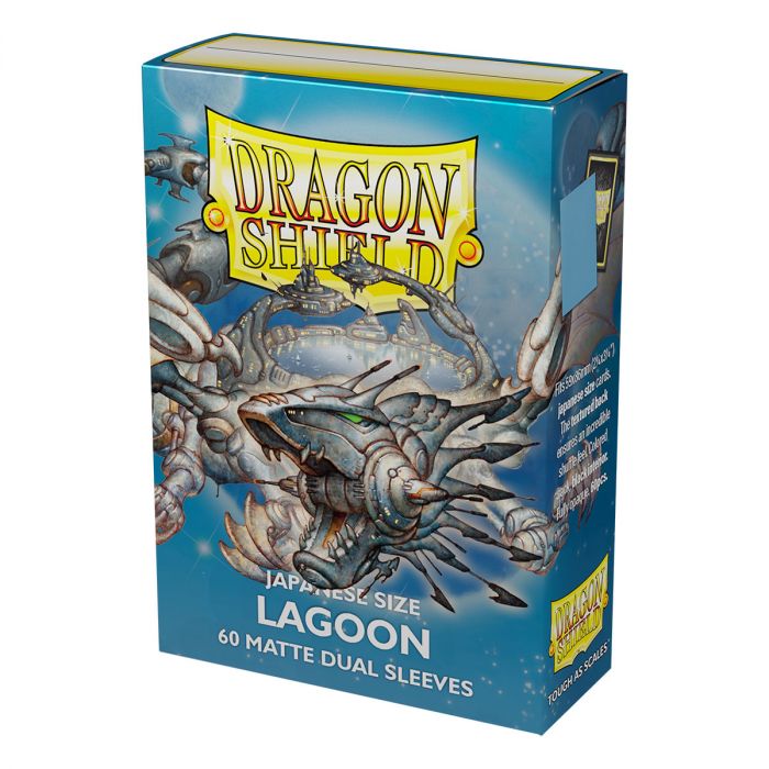Dragon Shield: Japanese Size Sleeves Matte Dual Lagoon (Saras)