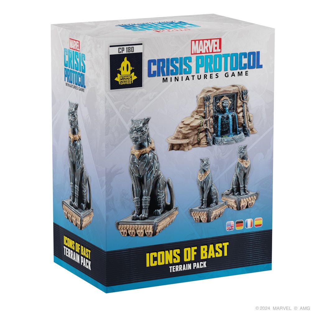 Marvel: Crisis Protocol Icons of Bast Terrain Pack