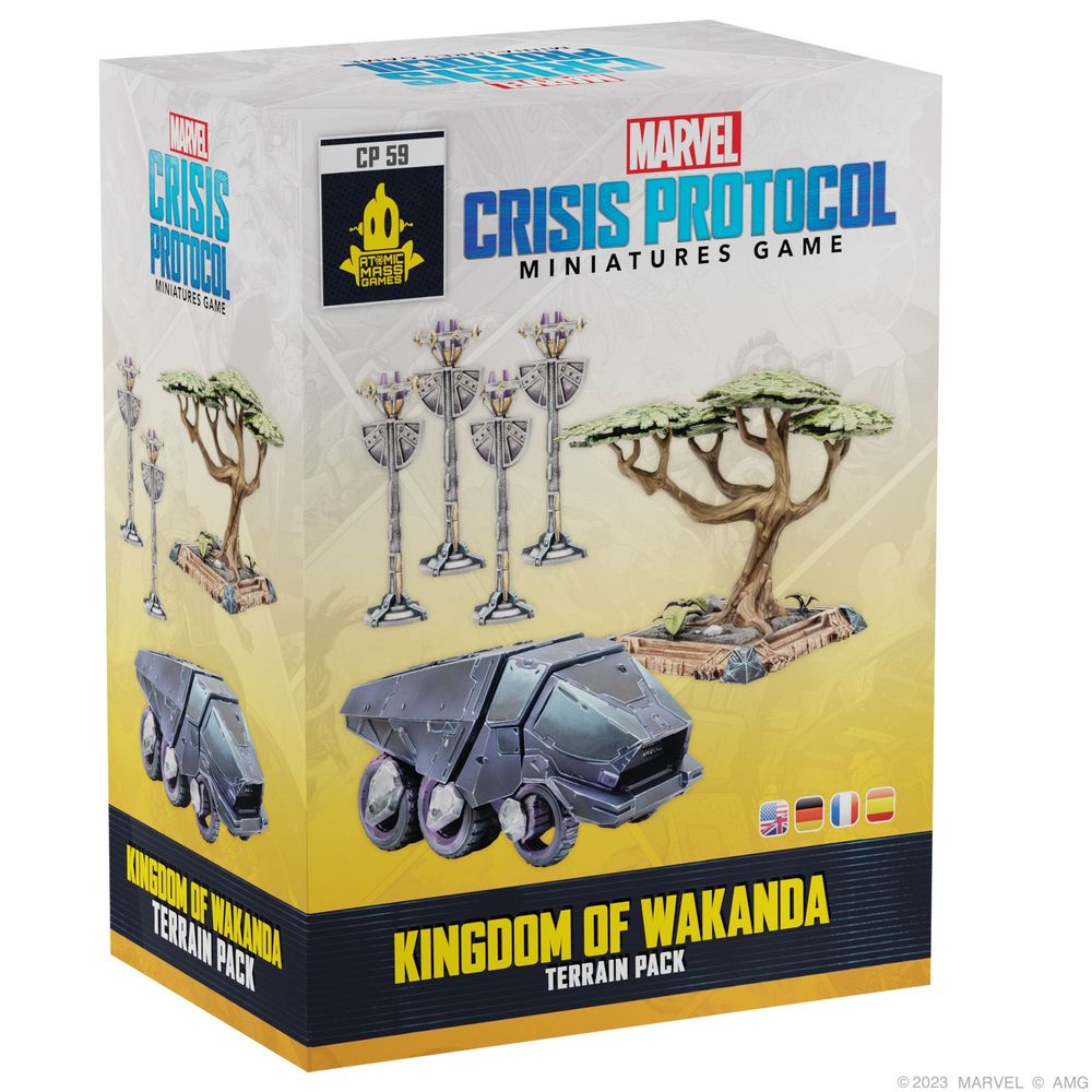 Marvel: Crisis Protocol Kingdom of Wakanda Terrain Pack