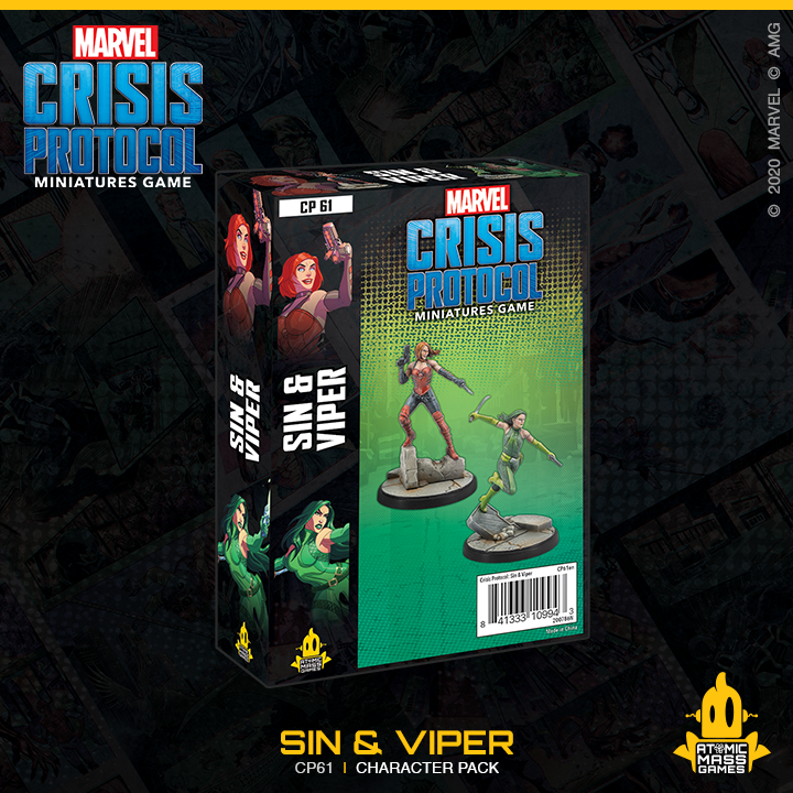 Marvel: Crisis Protocol Sin & Viper