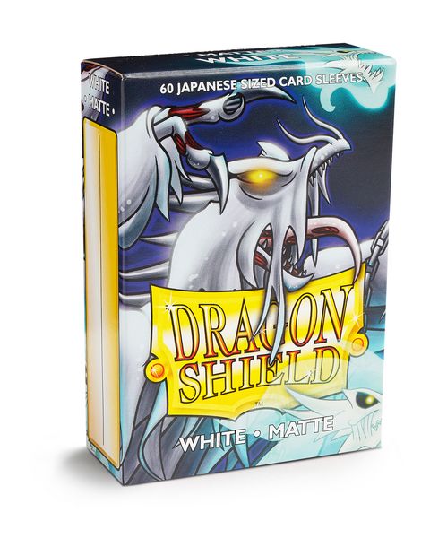 Dragon Shield: Japanese Size Sleeves Matte White