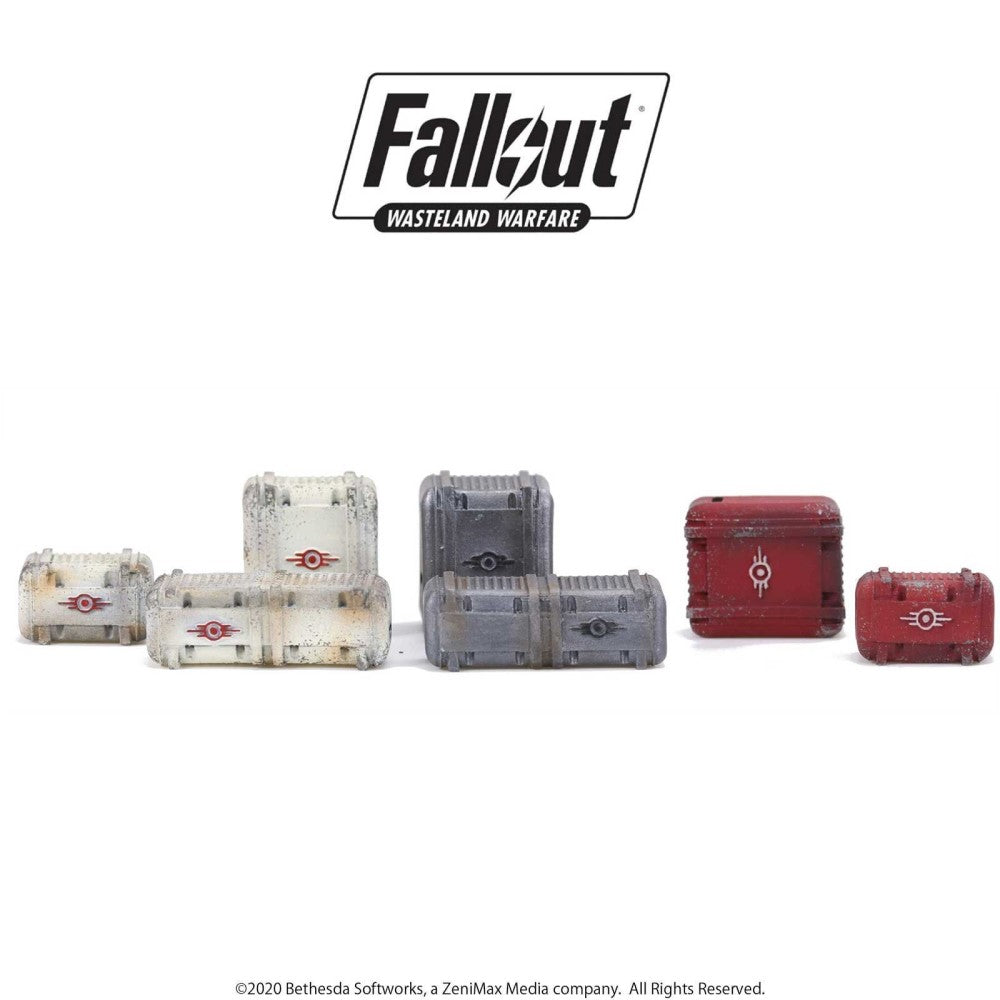 Fallout Wasteland Warfare - Terrain Expansion Vault Tec Supplies