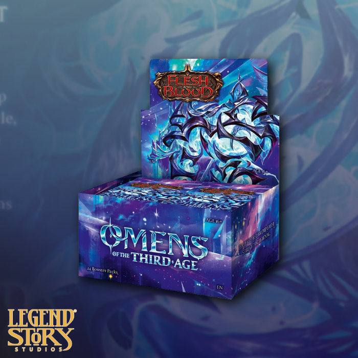 Flesh and Blood: Omens of the Third Age Booster Display