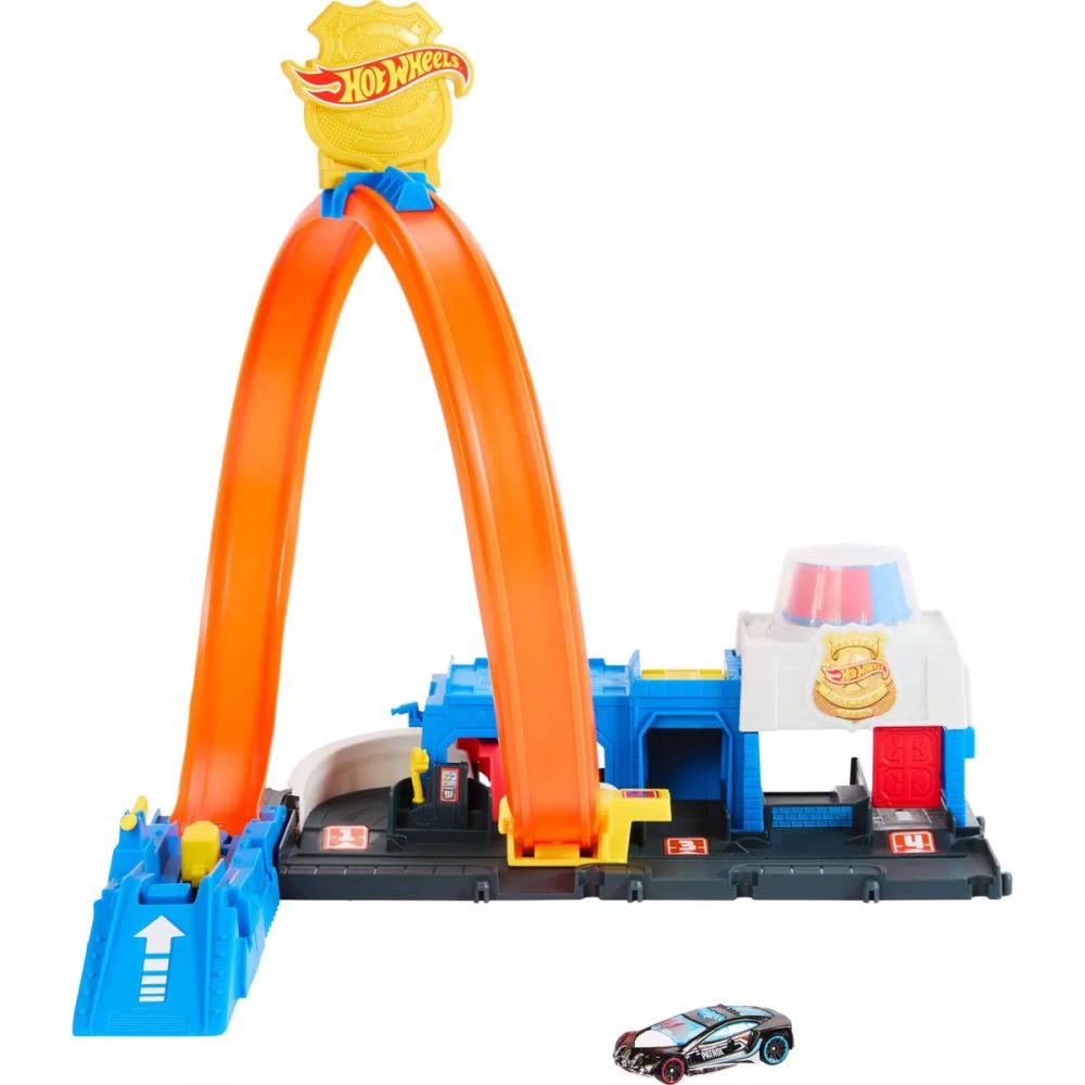 Hot Wheels - Tracks And Playsets - Hw City Super Police Station (New 2025)