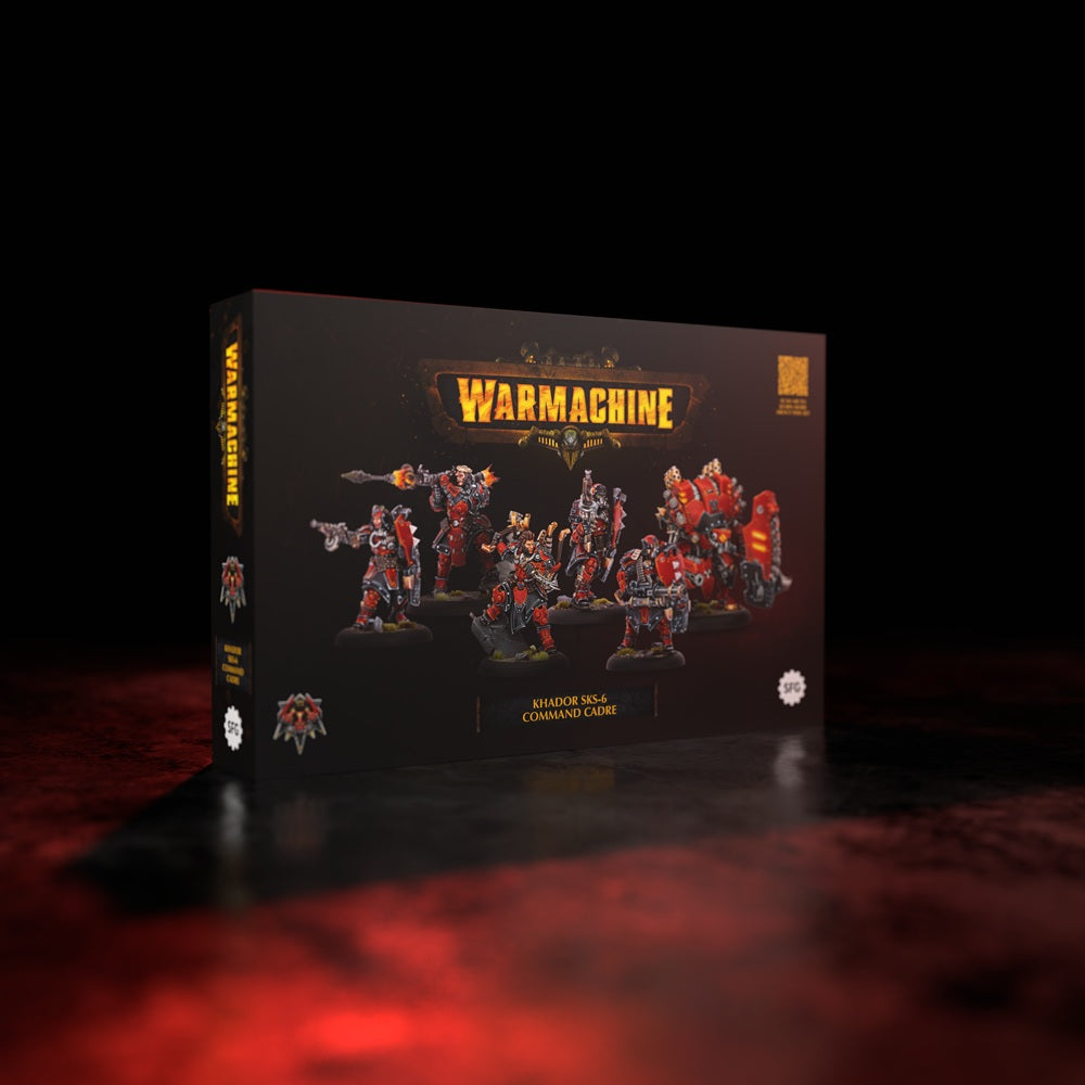 Warmachine: Cygnar Hellslingers Command Cadre (HIPS)
