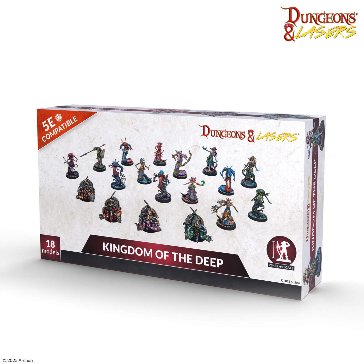 Dungeons & Lasers: Miniatures - Kingdom Of The Deep