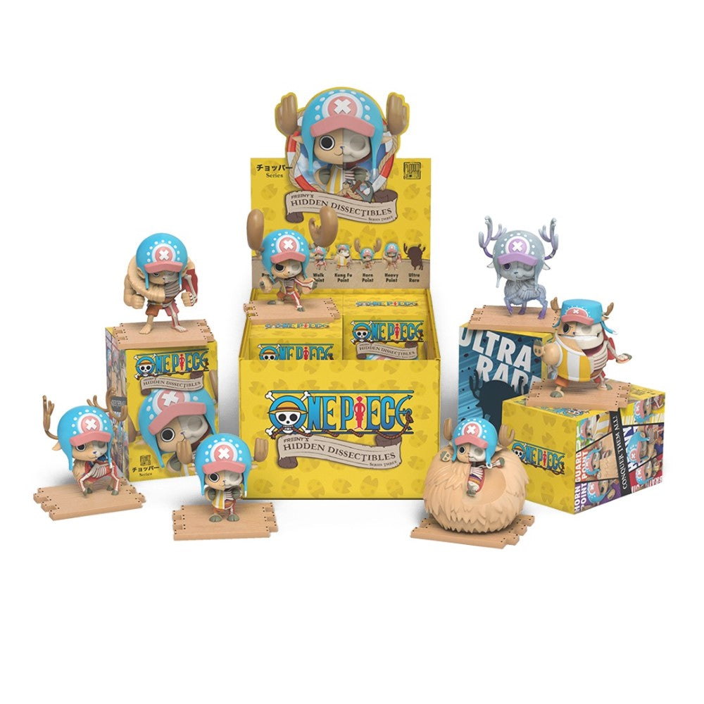 Mighty Jaxx: Freeny's Hidden Dissectibles One Piece (Series 3) Display