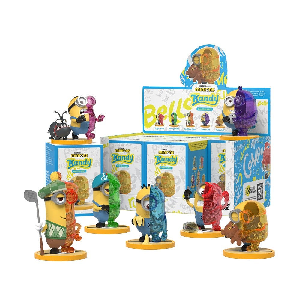 Mighty Jaxx: Kandy Minions Emonions Series Display