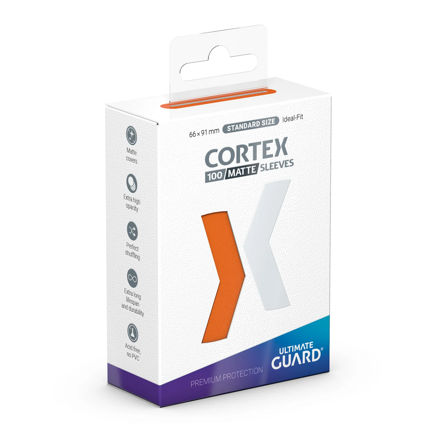 Ultimate Guard: Sleeves Cortex Matte Orange