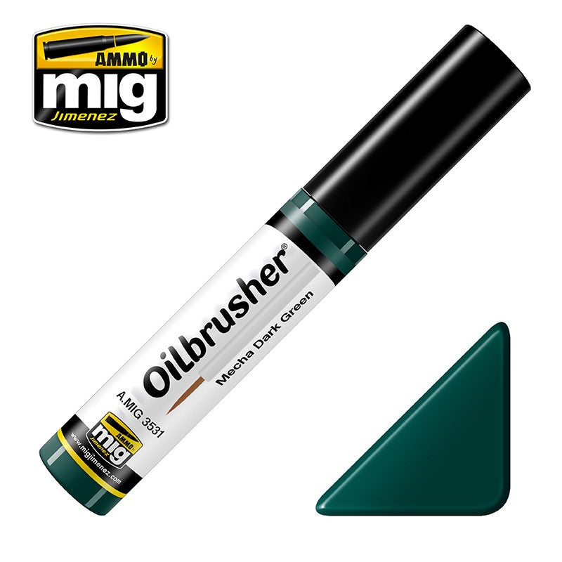 Ammo by MIG - Oilbrushers - Mecha Dark Green