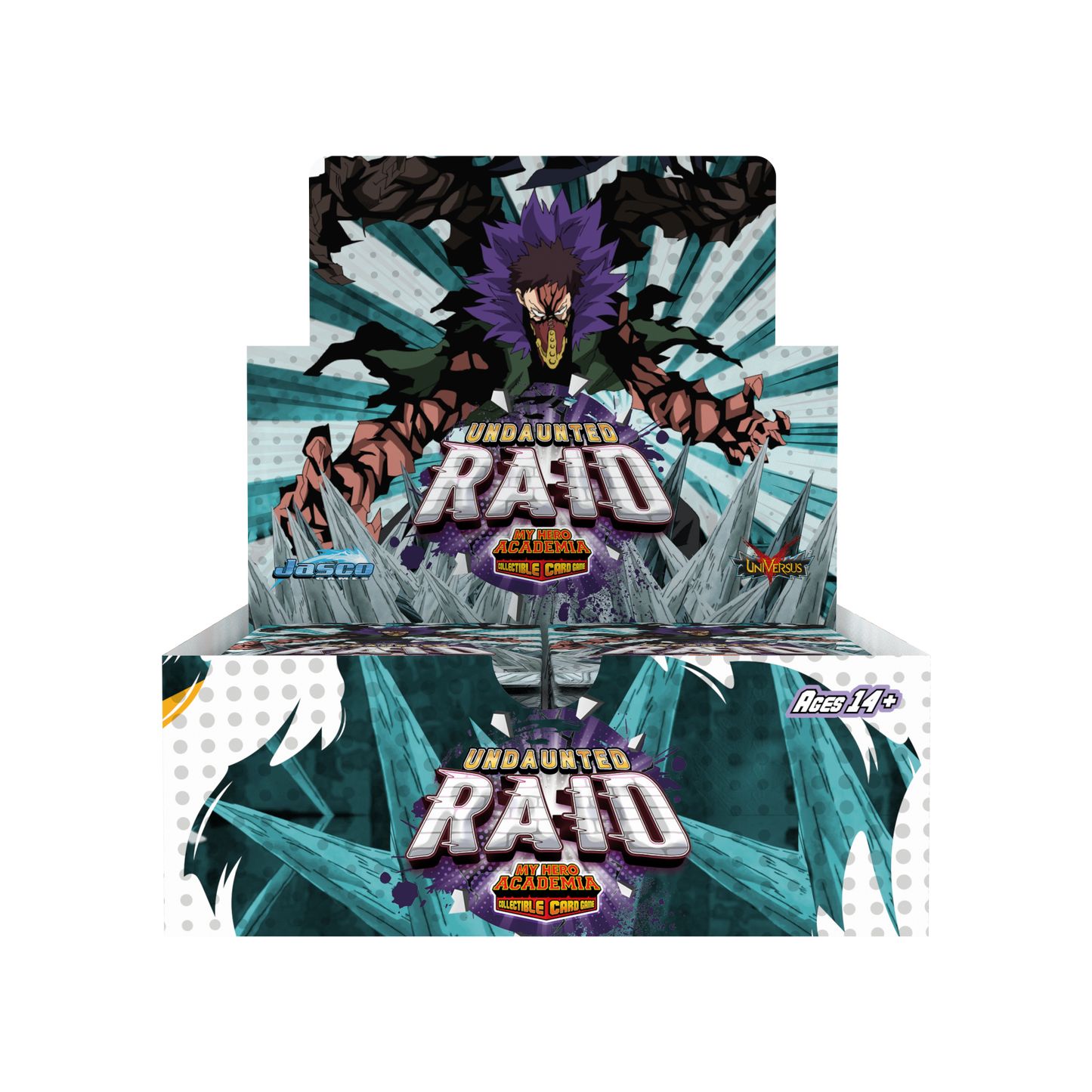 UniVersus My Hero Academia: Undaunted Raid Booster Display