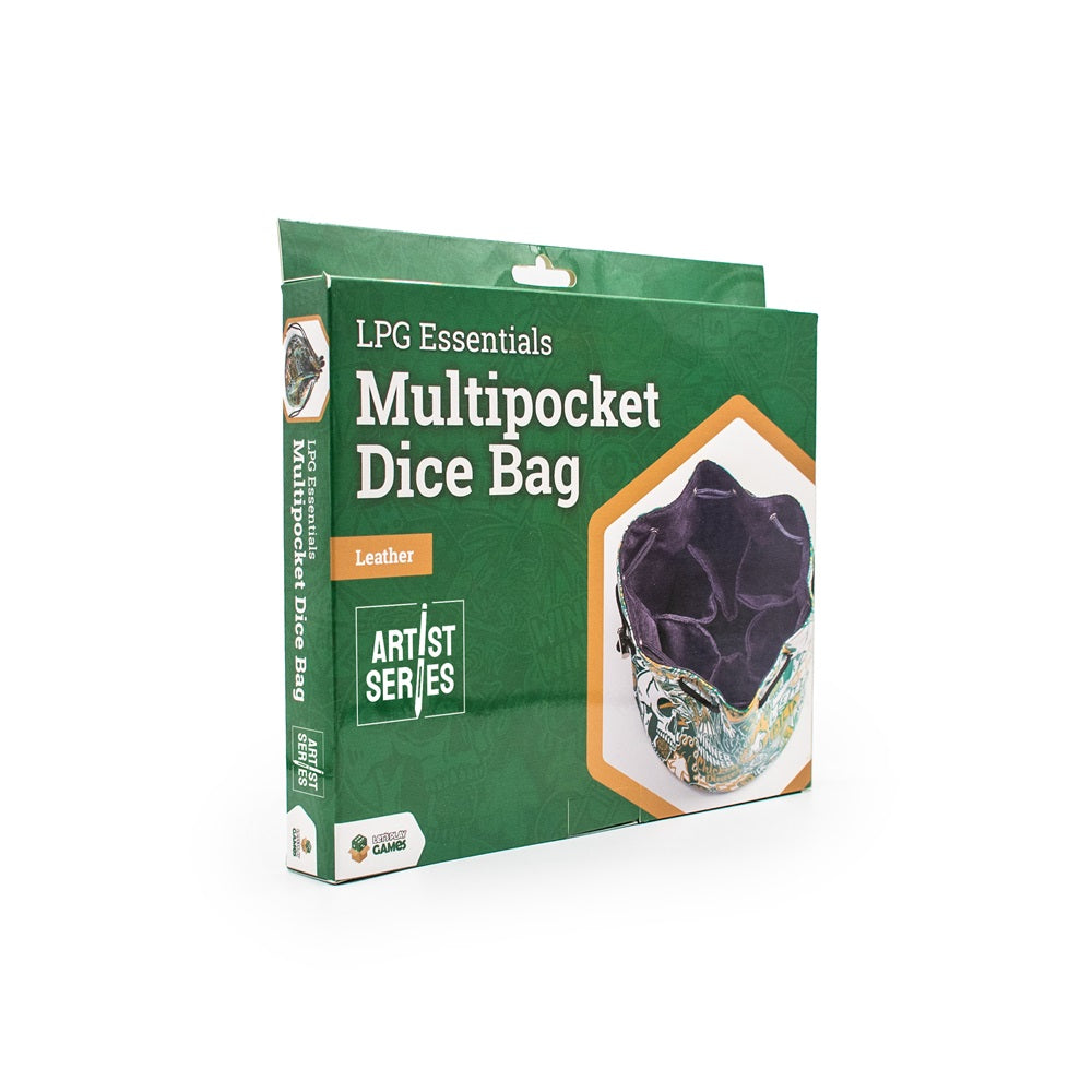 LPG Essentials Multipocket Dice Bag Leather - Artist Series: Cara