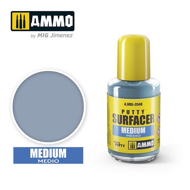 Ammo by MIG - Accessories - Putty Surfacer - Medium