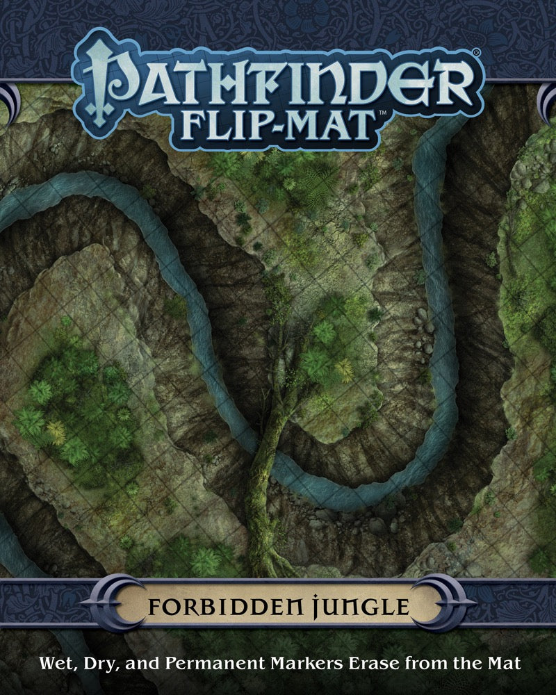 Pathfinder Accessories: Flip-Mat: Forbidden Jungle