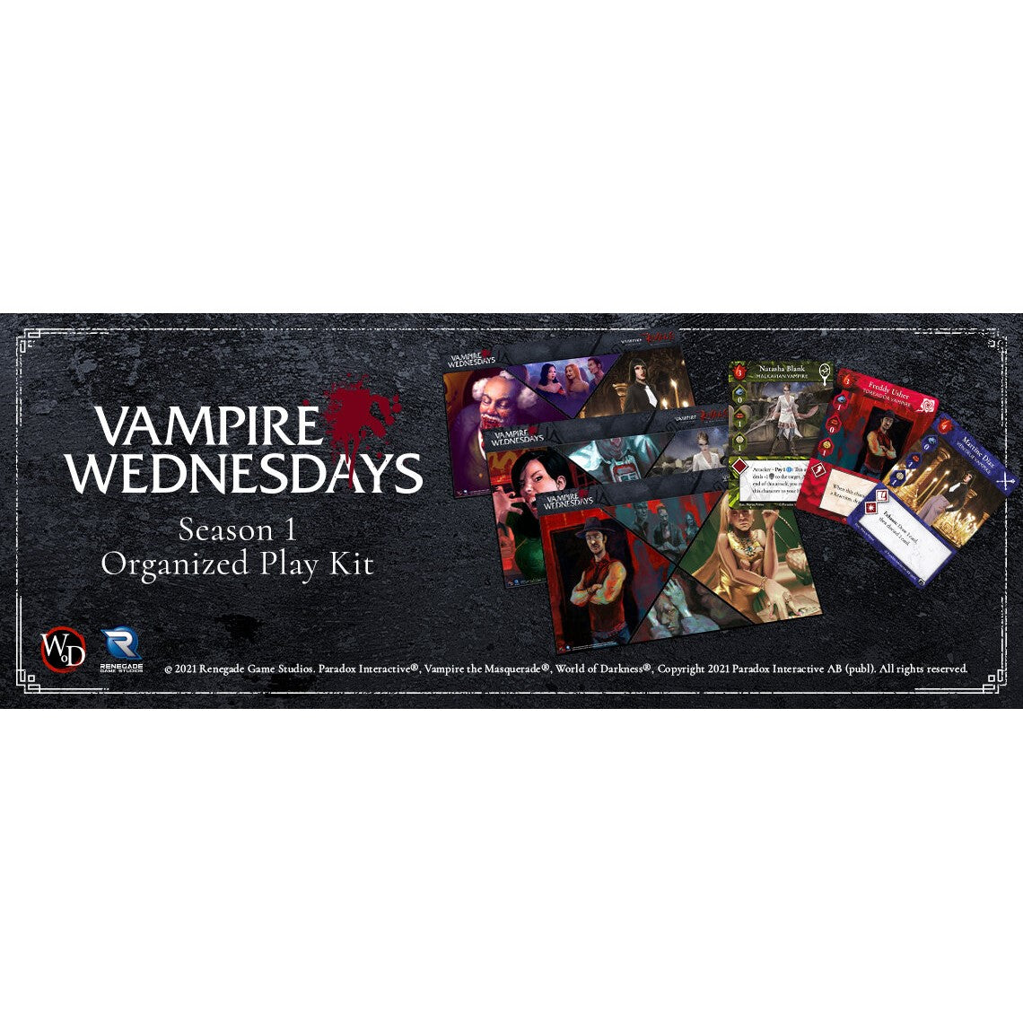 Vampire: The Masquerade Rivals Expandable Card Game - Organized Play Kit Season 1.3