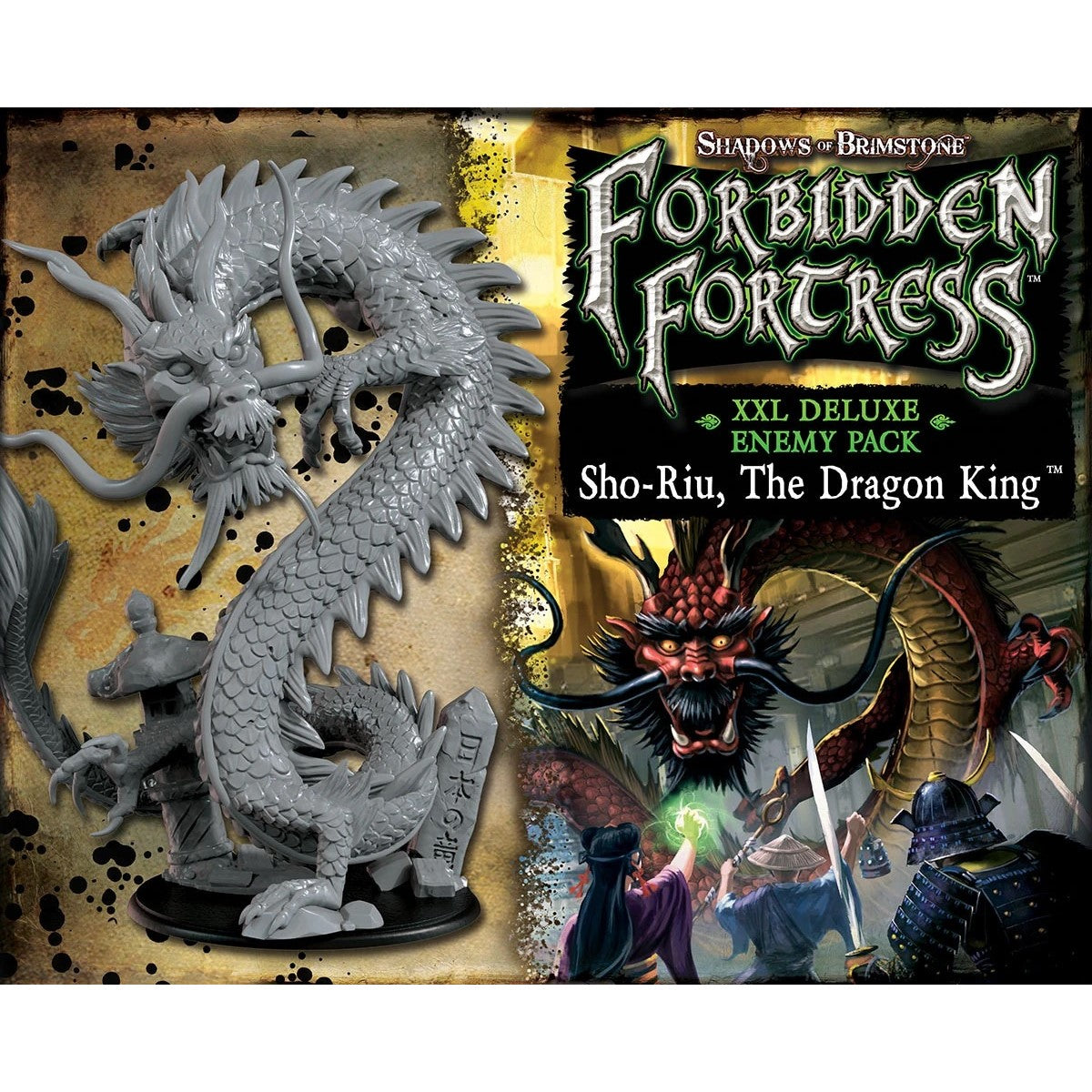 Shadows of Brimstone - Deluxe Enemy Pack XXL Sho-Riu The Dragon King