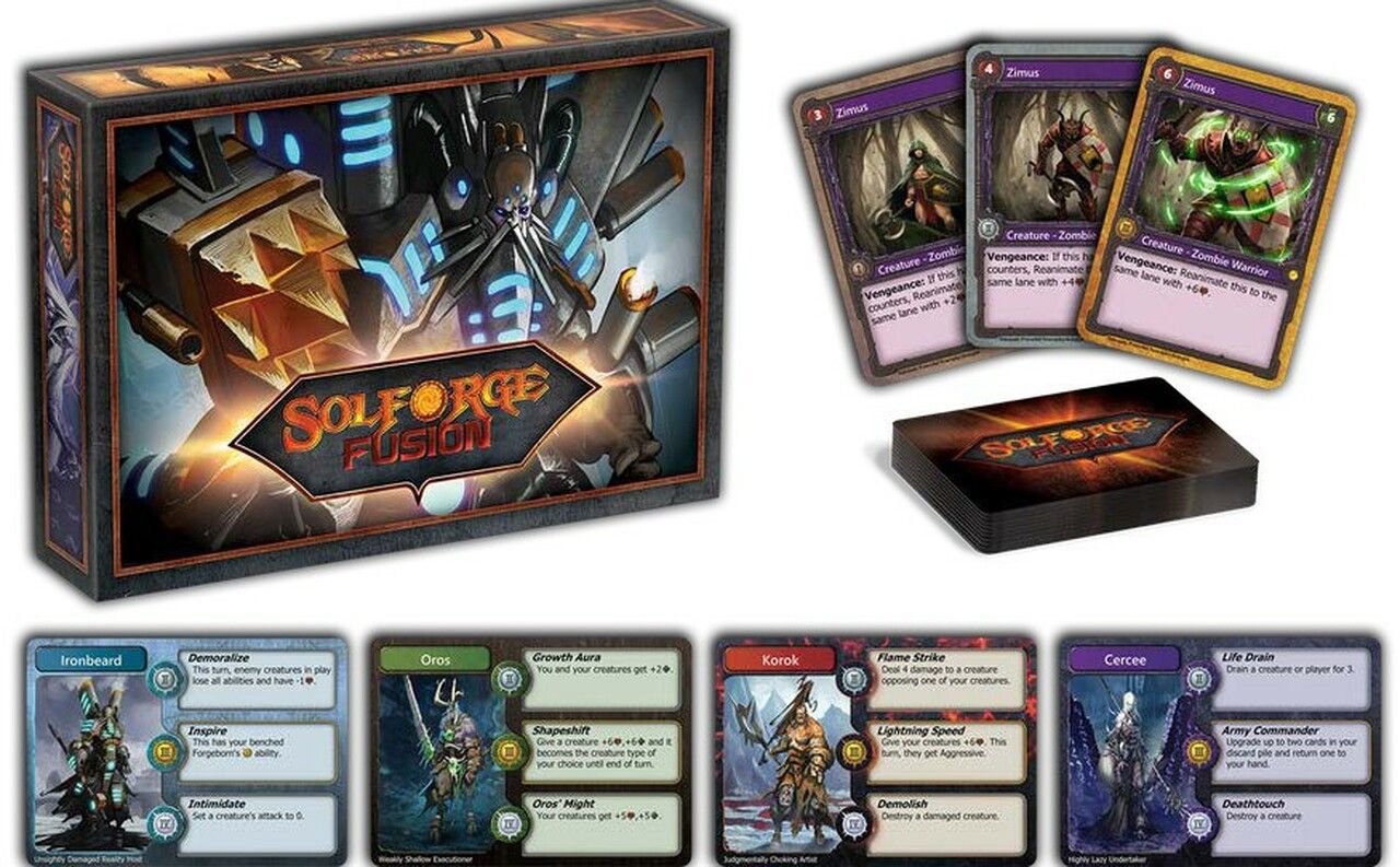 SolForge Fusion: Starter Kit Display Set 1