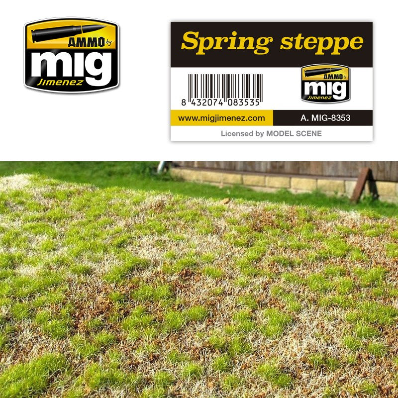 Ammo by MIG - Dioramas - Grass Mats - Spring Steppe