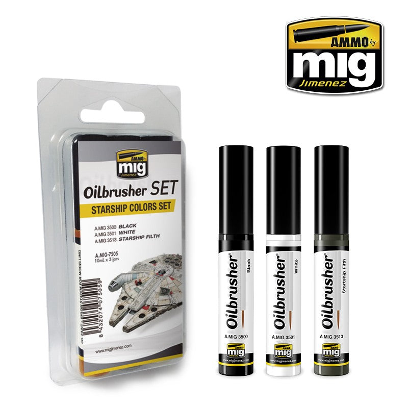 Ammo by MIG - Oilbrushers - Starship Colors Set