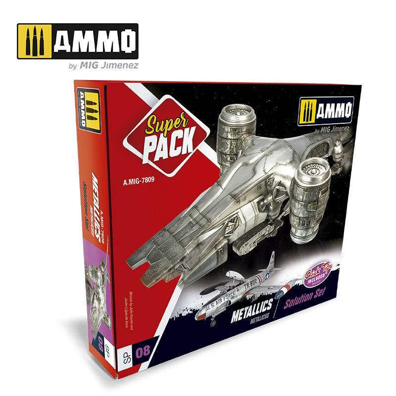 Ammo by MIG - Super Pack - Metallics