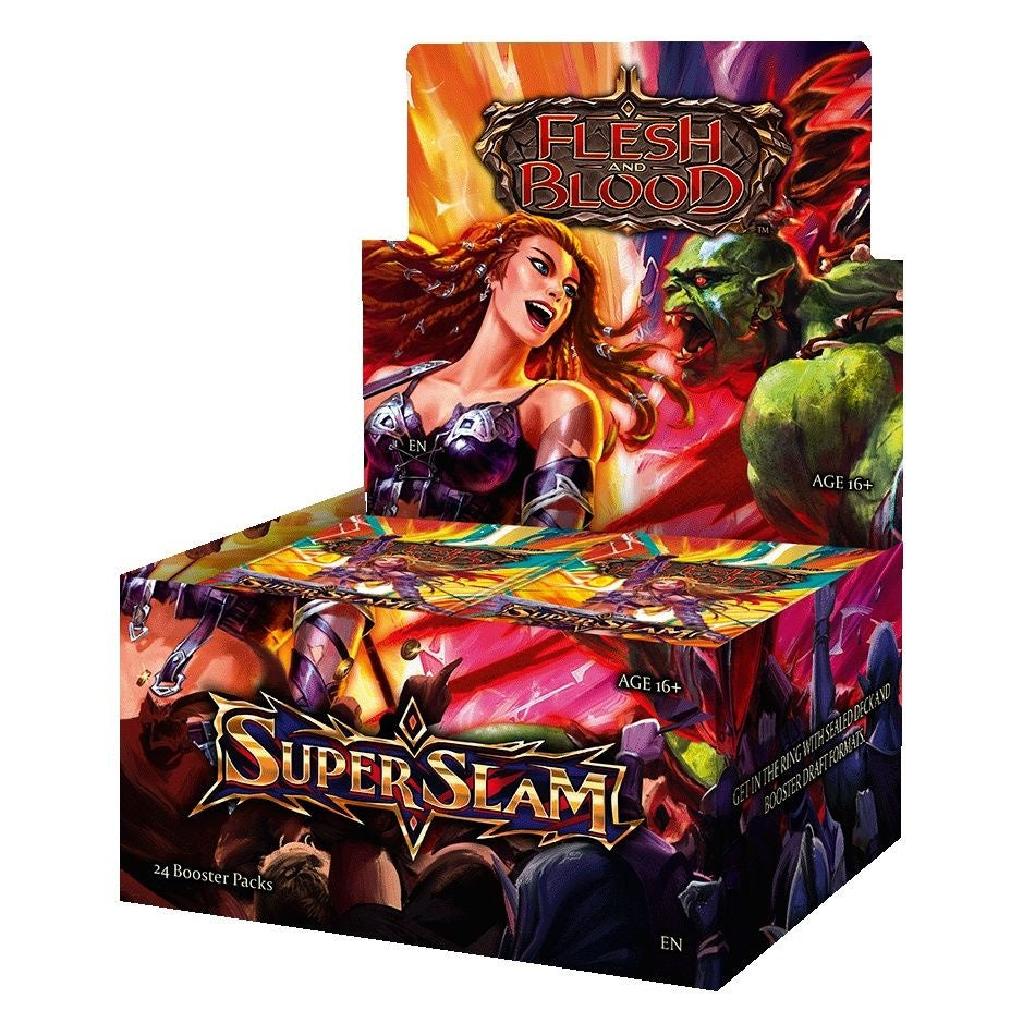 Flesh and Blood: Super Slam Booster Display