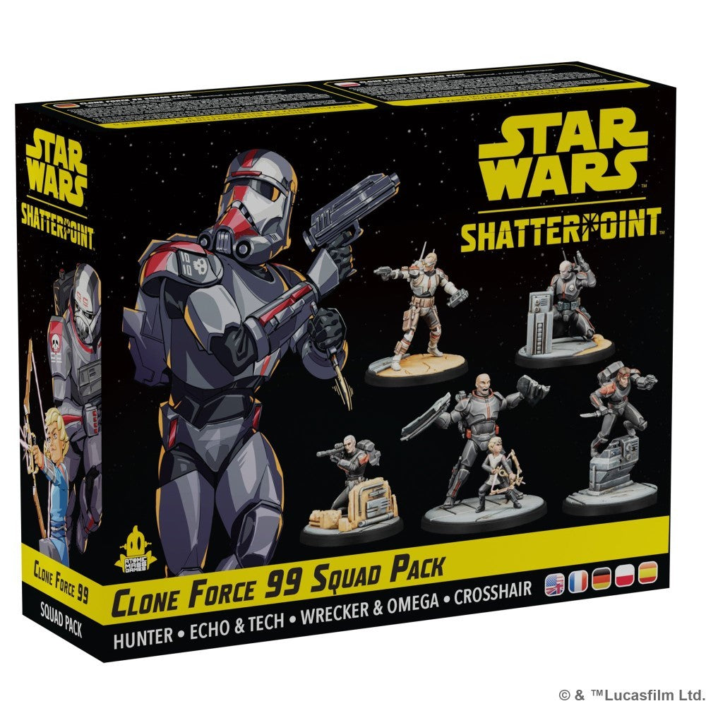 Star Wars: Shatterpoint Clone Force 99 Squad Pack