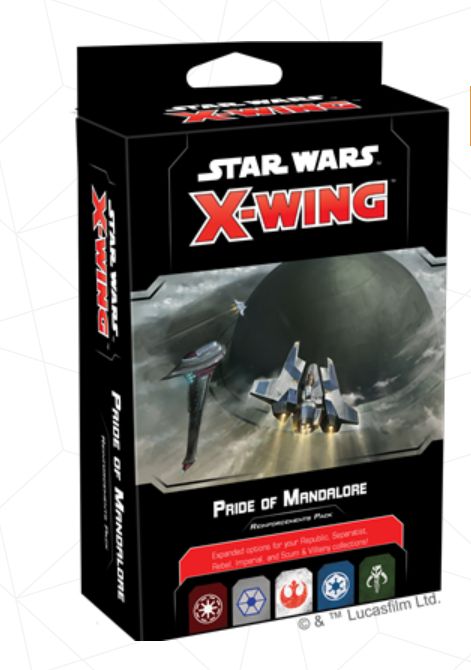 Star Wars: X-Wing Second Edition: Pride of Mandalore Reinforcements Pack