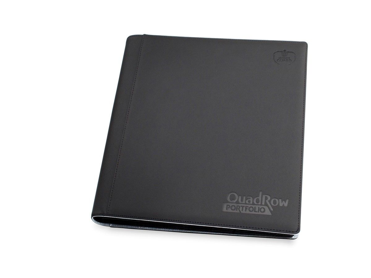 Ultimate Guard: Portfolio 24-Pocket QuadRow XenoSkin 480 Black