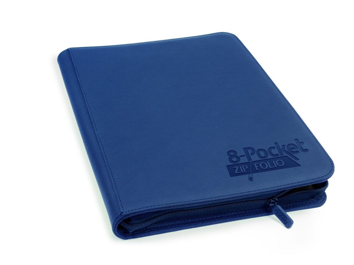 Ultimate Guard: Portfolio 16-Pocket XenoSkin ZipFolio 320 Dark Blue