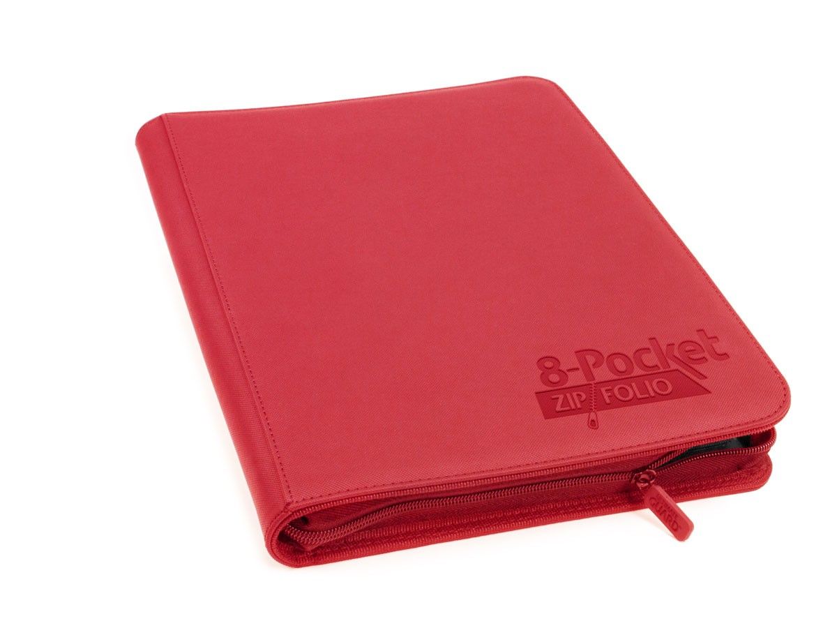 Ultimate Guard: Portfolio 16-Pocket XenoSkin ZipFolio 320 Red
