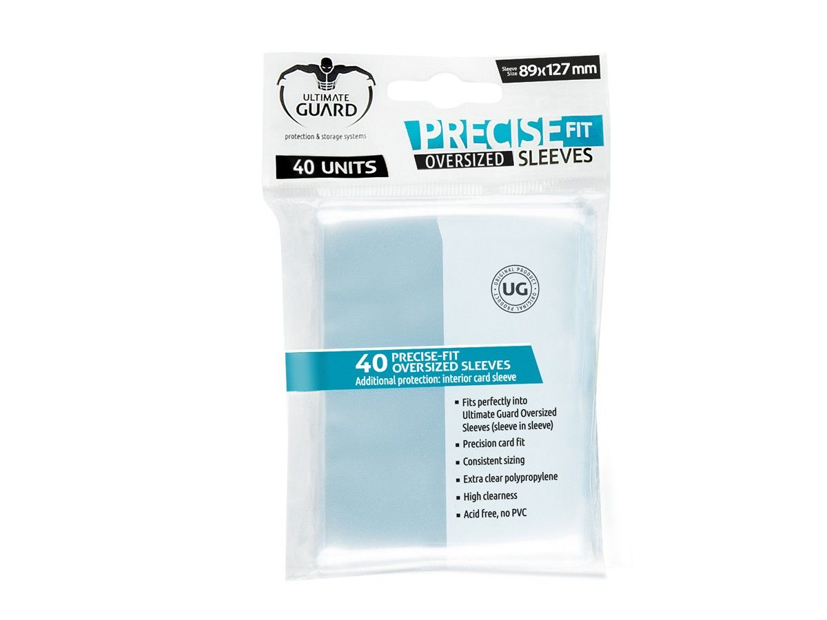 Ultimate Guard: Sleeves Oversized Precise-Fit Inner Sleeves