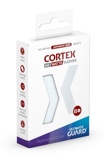 Ultimate Guard: Japanese Size Sleeves Cortex Matte Transparent