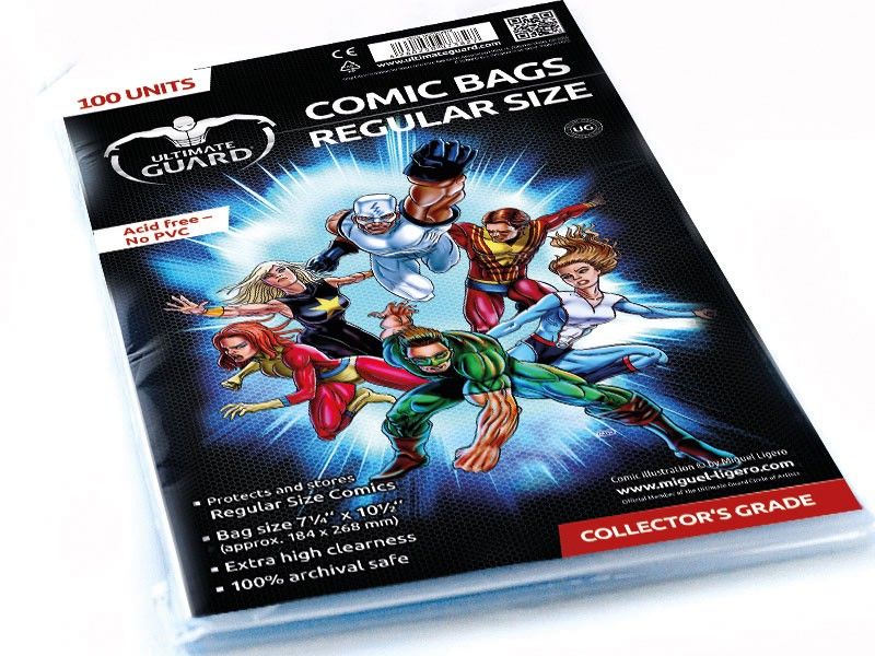 Ultimate Guard: Comic Bags Regular Size