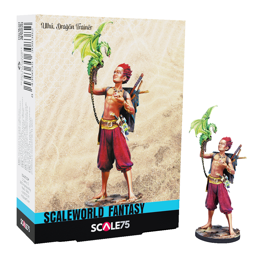 Scale 75 - Figures - Scale World Fantasy - Ulh; Dragon Trainer 75mm
