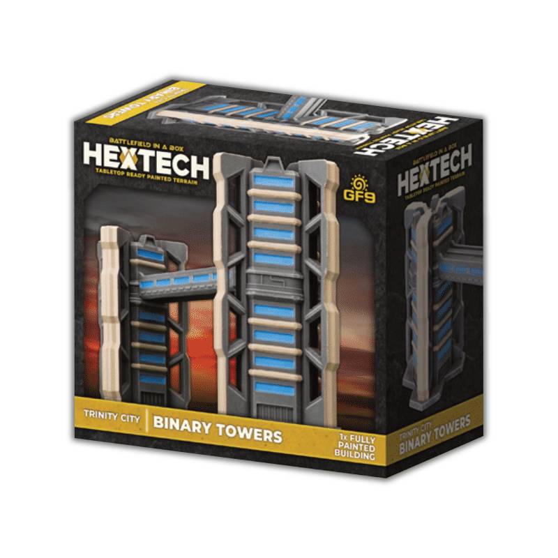 Hextech Terrain: Trinity City Binary Towers