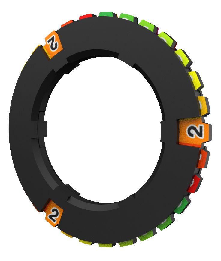 Ultra Pro: UP16399 Multi-Ring - Rotating Condition and Health Tracker Rings