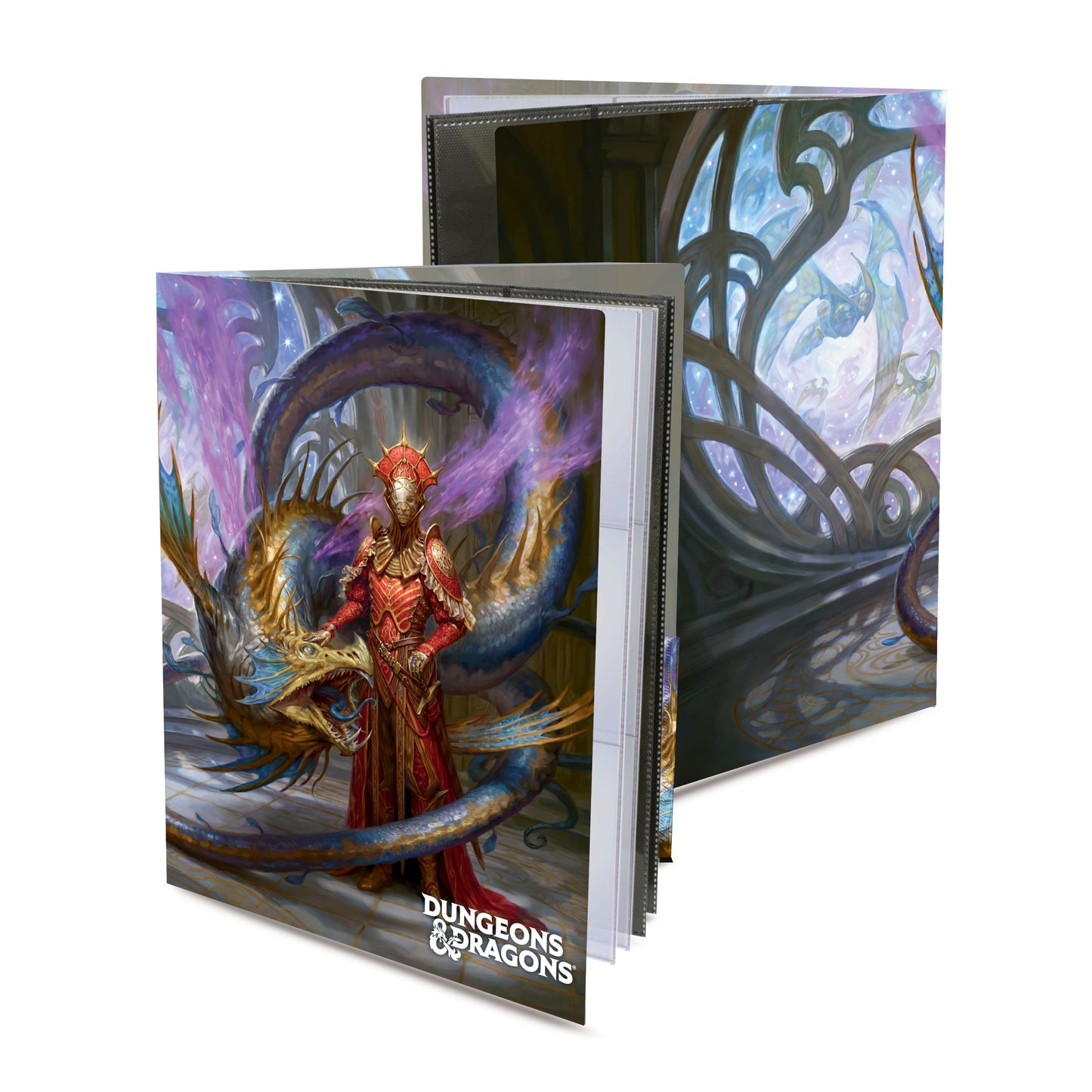 Ultra Pro: UP19433 Dungeons & Dragons Cover Series Light of Xaryxis Character Folio with Stickers