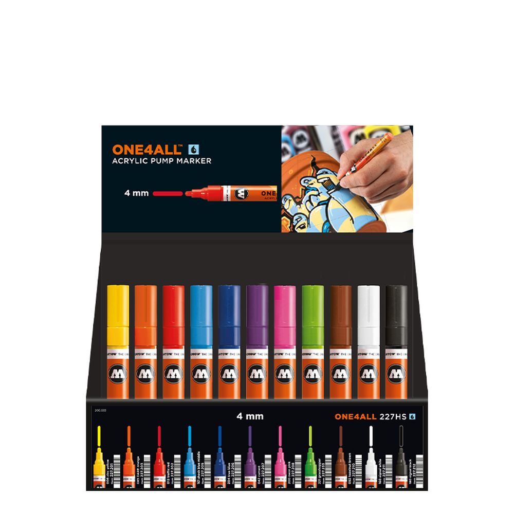 Molotow - Displays - One4All 227Hs Bestseller I Stand Display (Stand with Stock)