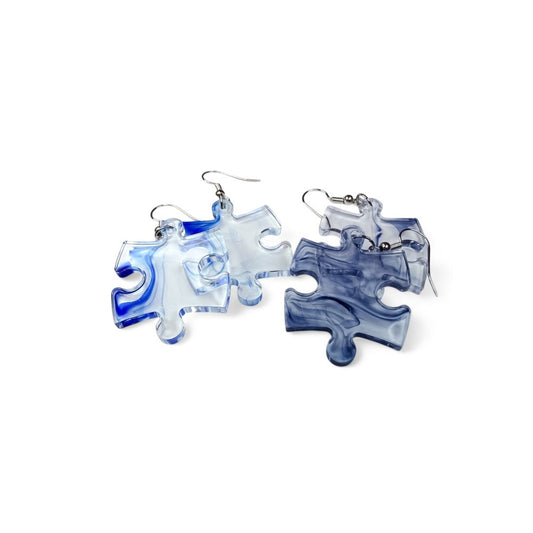 CHX 54011 Earrings NebulaÂ® Puzzle Piece Pair (Assorted Colors)