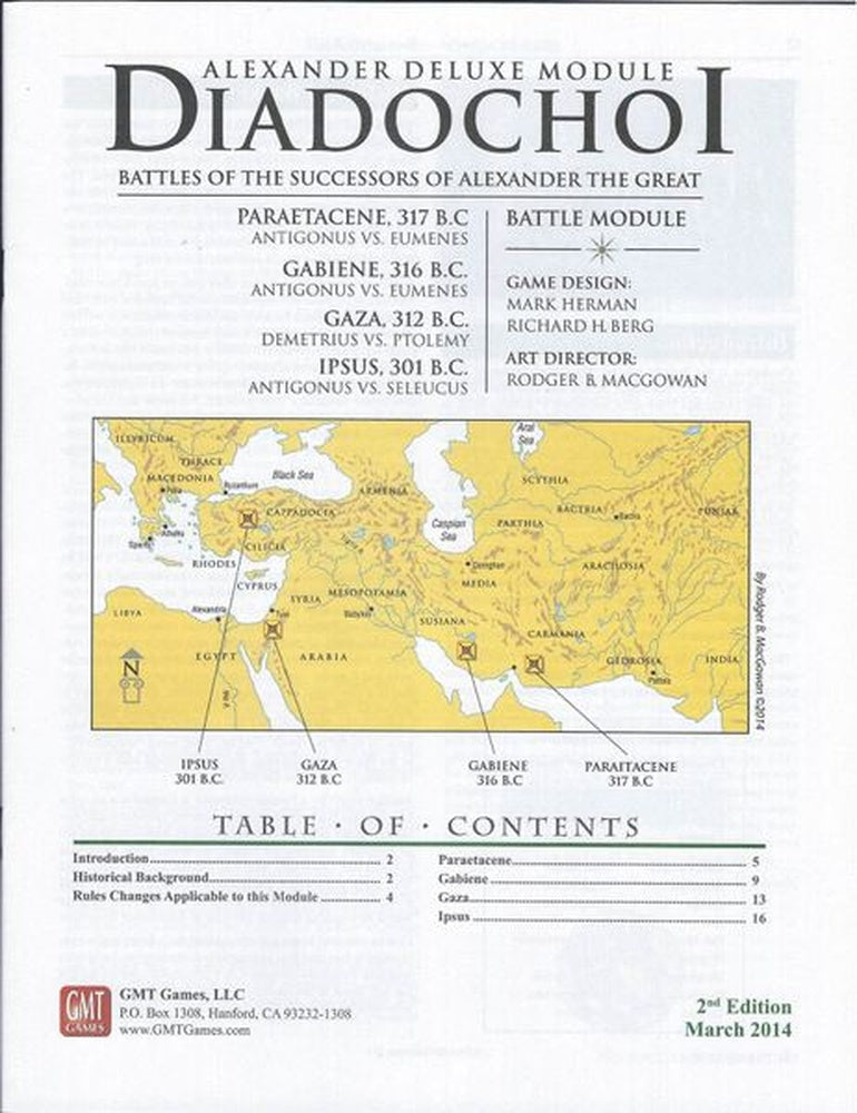 GMT Games - Diadochoi (GBoH Module)