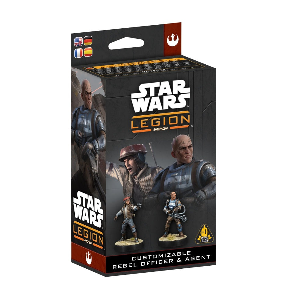 Star Wars: Legion Customizable Rebel Officer & Agent