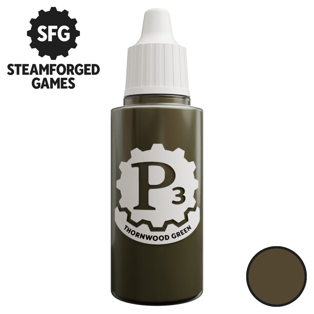 P3 Paints - Thornwood Green - 18ml