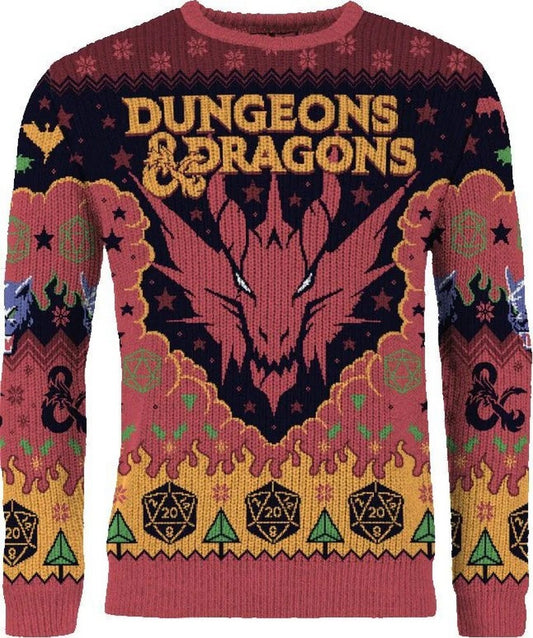Dungeons & Dragons Christmas Jumper (Size XXXL)