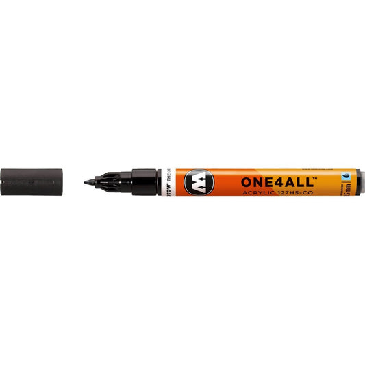 Molotow - Markers - One4All - 127HS-CO - #180 Signal Black 1.5mm