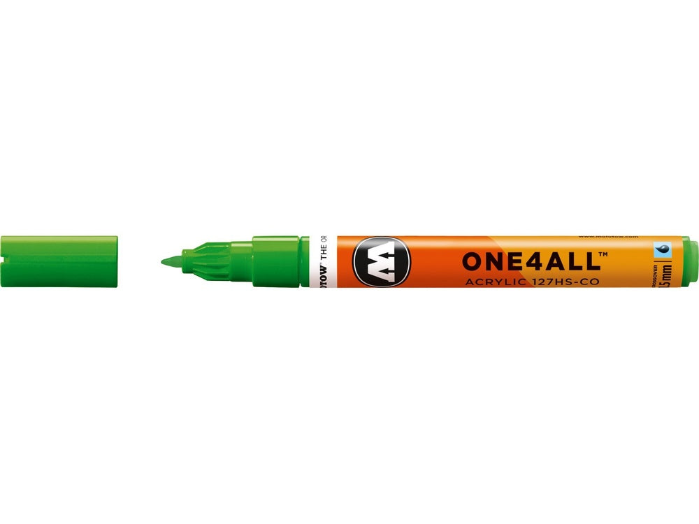 Molotow - Markers - One4All - 127HS-CO - #222 Kacao77 Universes Green 1.5mm