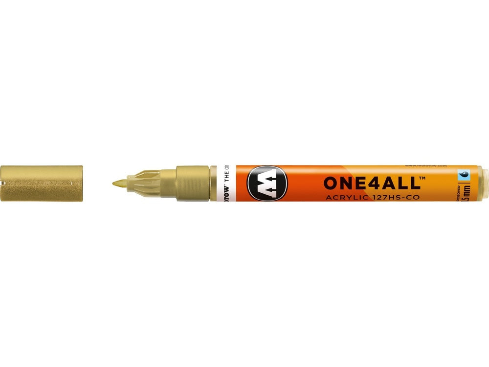 Molotow - Markers - One4All - 127HS-CO - #228 Metallic Gold 1.5mm
