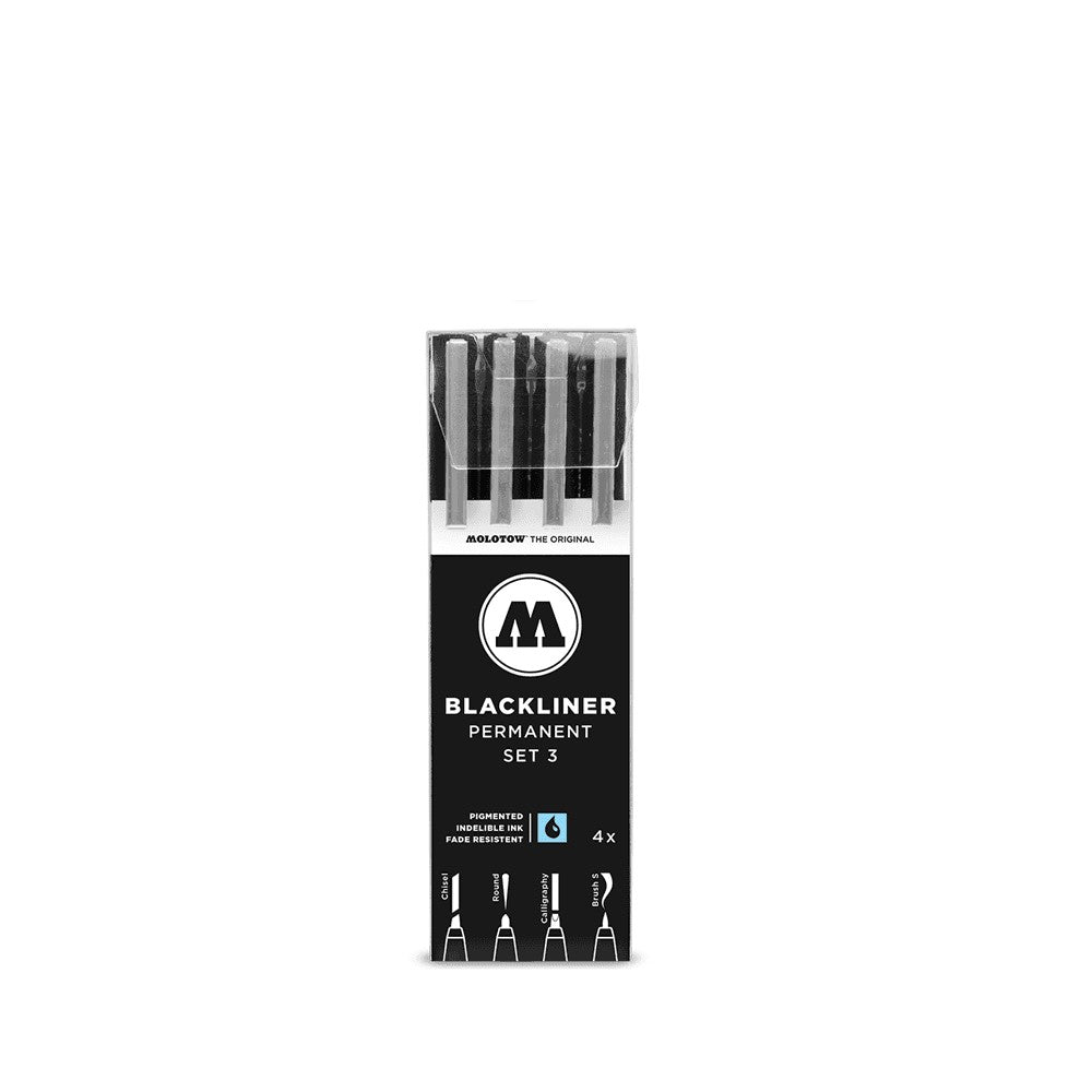 Molotow - Markers - Blackliner - Set 3
